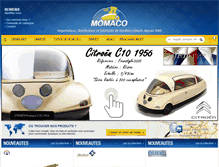 Tablet Screenshot of momaco.fr